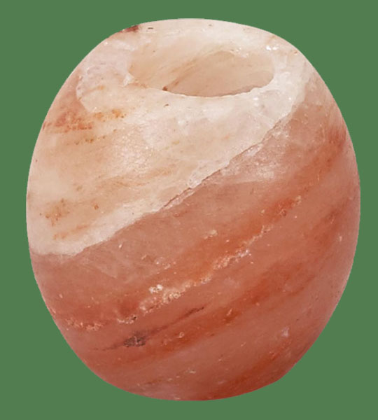 Himalayan Salt Votive candle holder Drum 